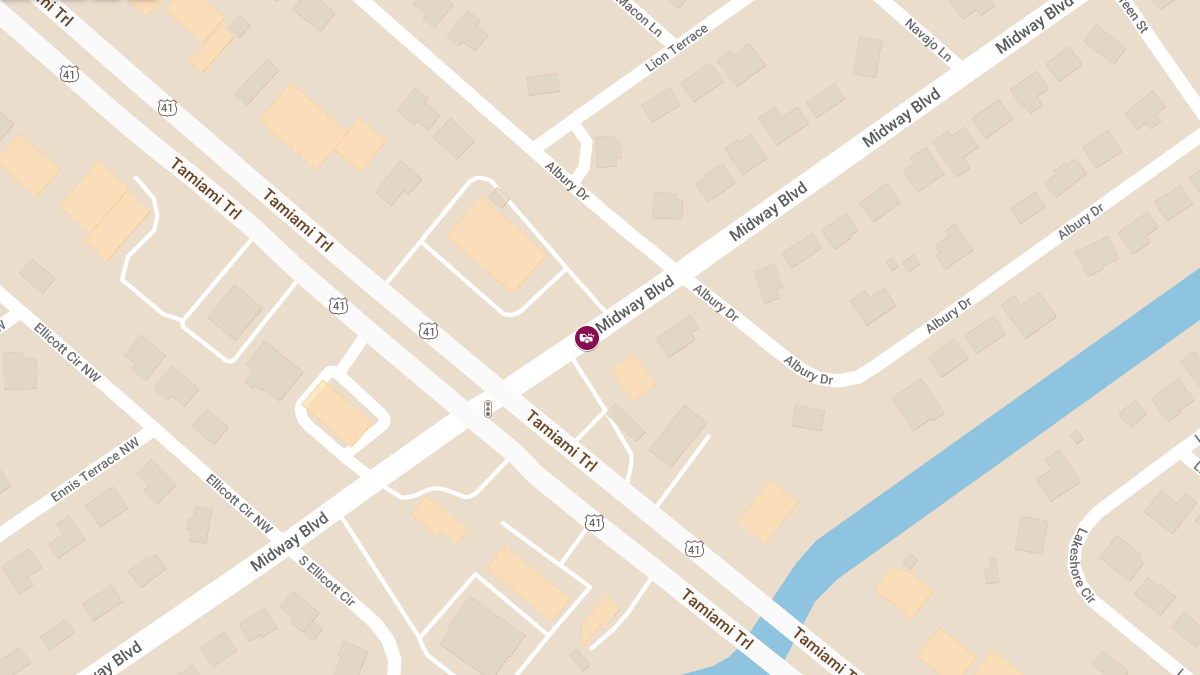 Fatal Crash on Midway Blvd Near Tamiami Trl