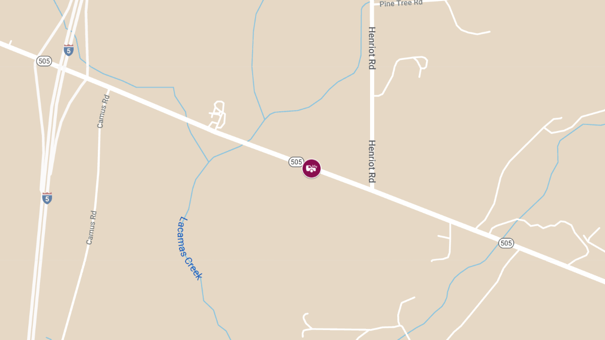 Fatal Crash on SR 505 Near Henriot Rd