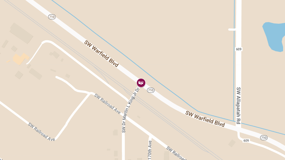 Fatal Crash on SR-710 at SW Dr. Martin L. King Jr. Dr