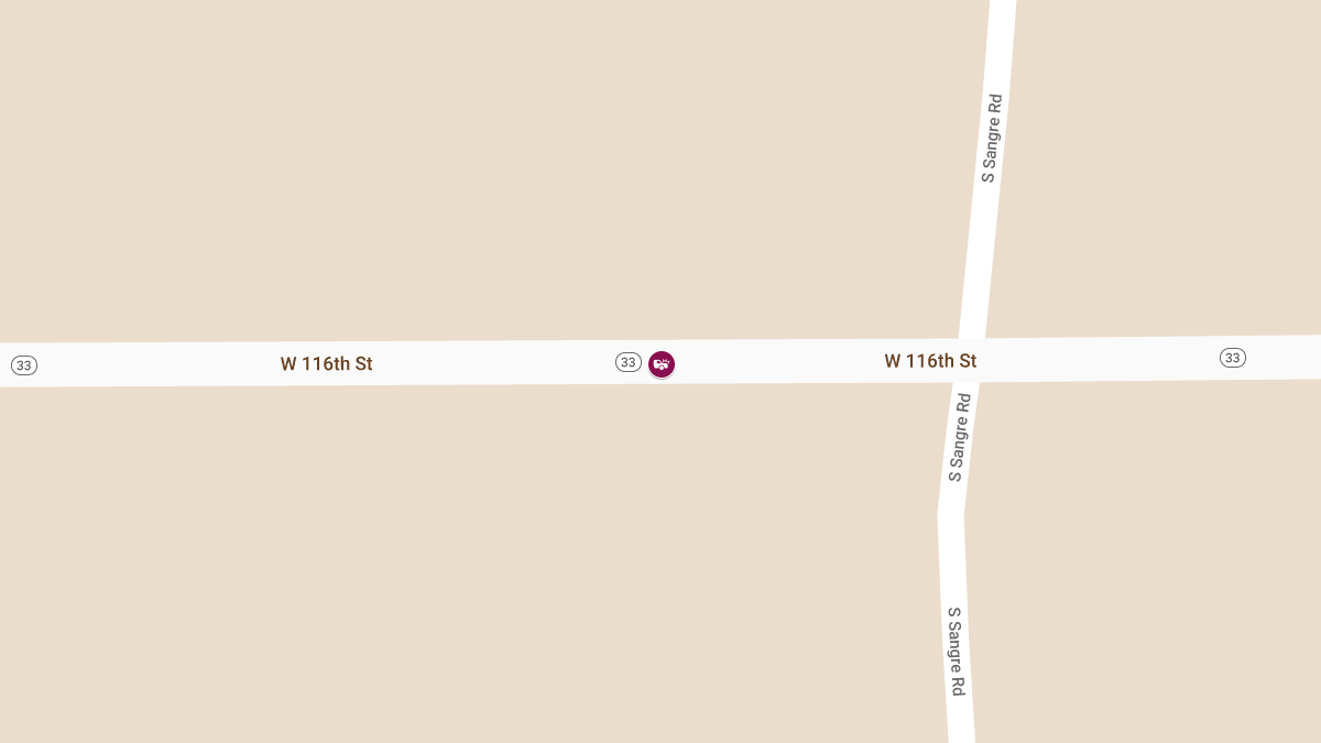 Fatal Crash on State Hwy 33 Near Sangre Rd
