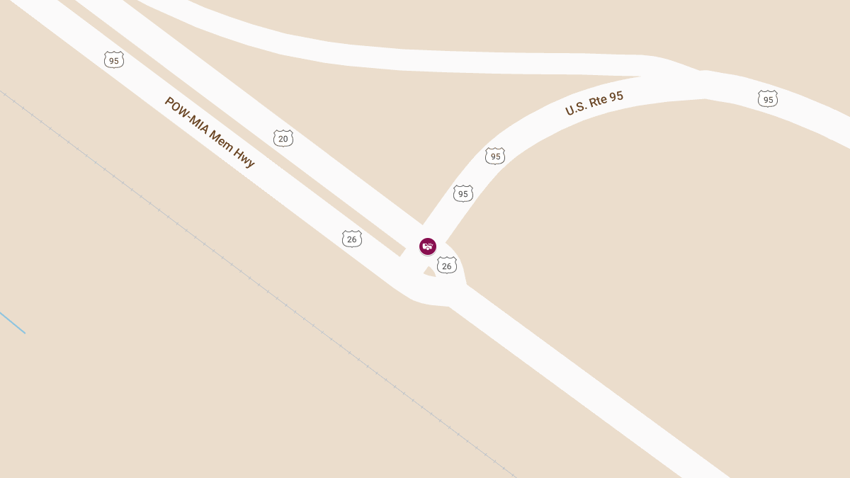Fatal Crash on US95 at Highway 20-26 Near Parma
