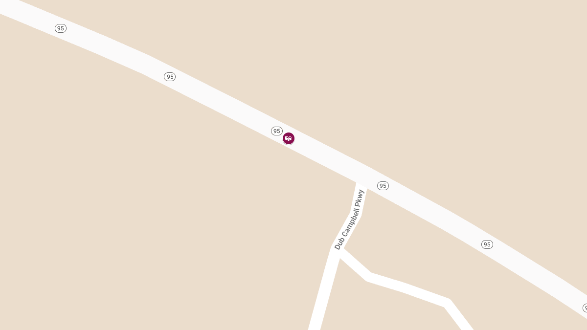 Fatal Head-On Collision on SR 95 Near Dub Campbell Pkwy