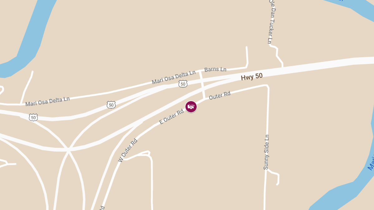 Fatal Head-On Collision on West Outer Rd Near I-55