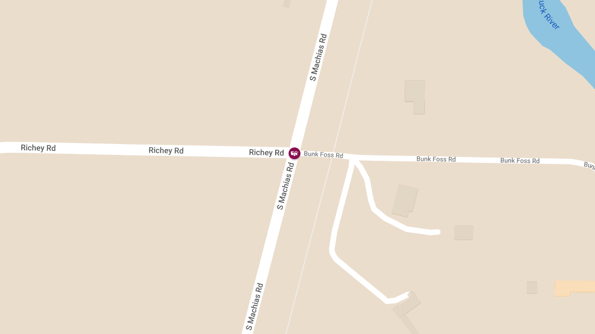 Fatal High-Speed Crash on Bunk Foss Rd at S Machias Rd