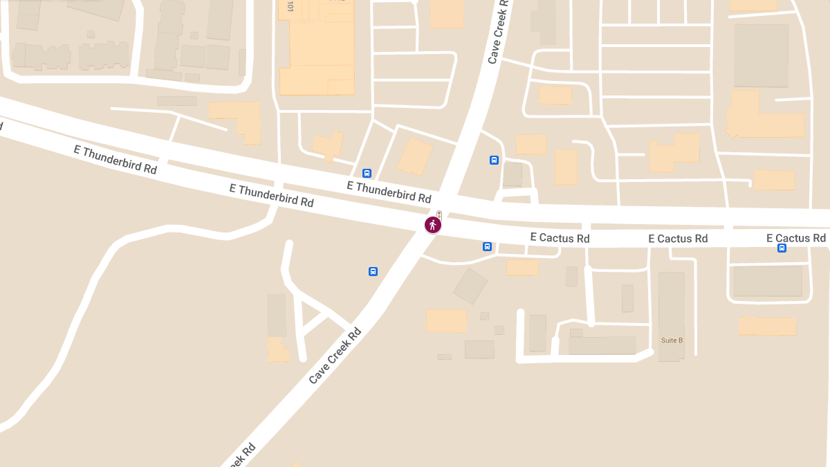 Fatal Hit-and-Run Crash Involving Pedestrian at Cave Creek Rd & Cactus Rd
