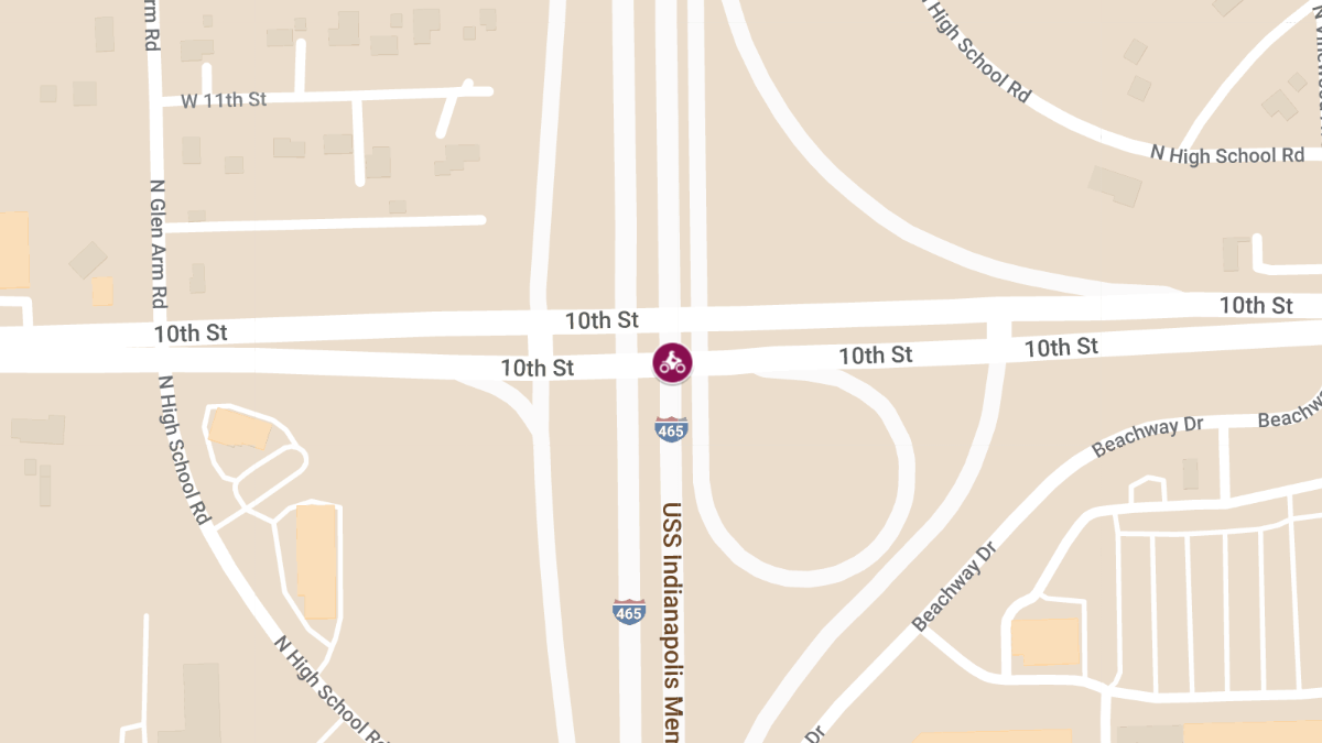 Fatal Motorist Accident at W 10th St & I-465
