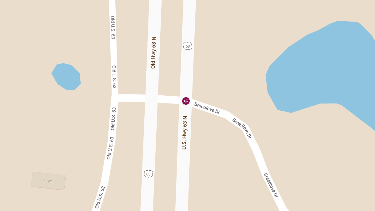 Fatal Multi-Vehicle Crash on Southbound US-63 at Breedlove Dr