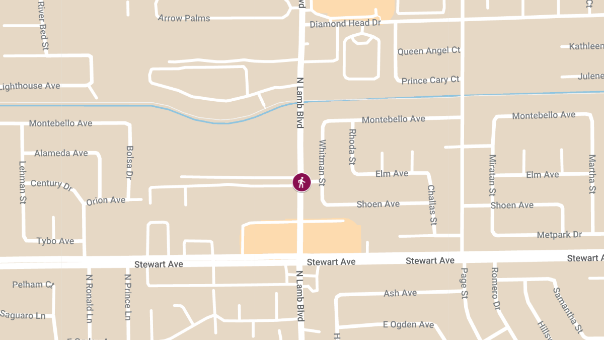 Fatal Pedestrian Accident on N Lamb Blvd at Elm Ave