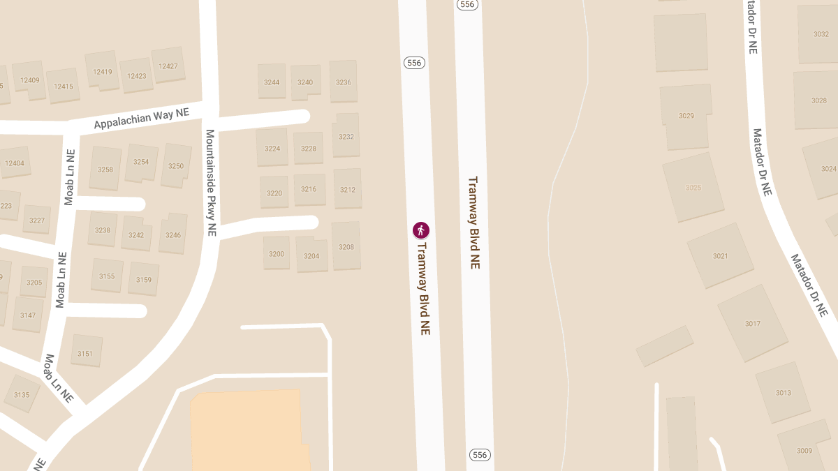 Fatal Pedestrian Accident on Tramway Blvd Between Candelaria Rd and Comanche Rd