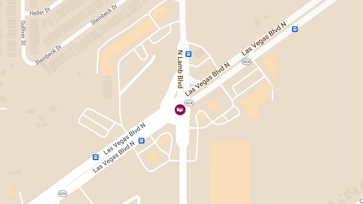 Fatal Pedestrian Crash at Las Vegas Blvd N & N Lamb Blvd