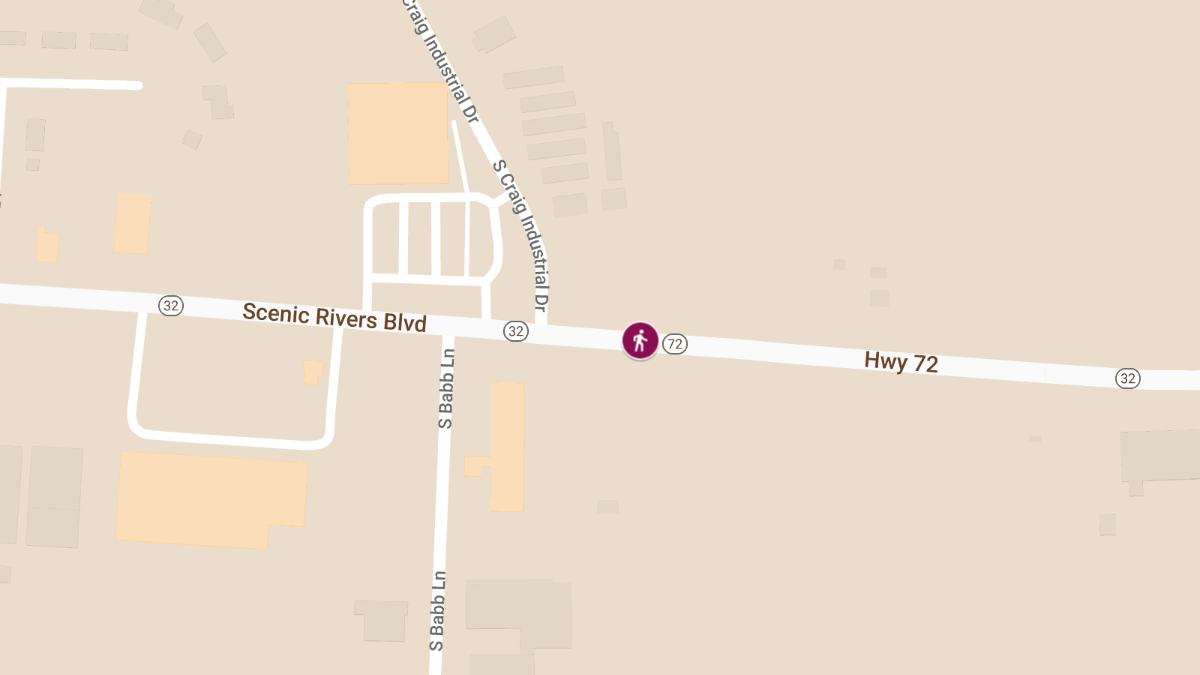 Fatal Pedestrian Crash on Hwy 72 North of County Rd 2230