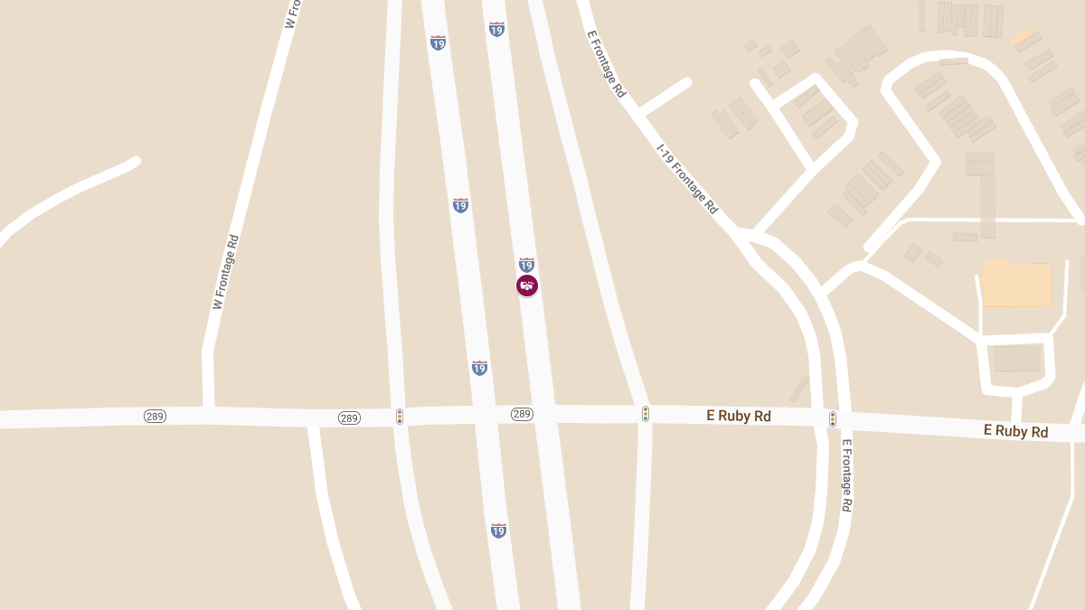Fatal Rollover Crash on I-19 Near SR 289