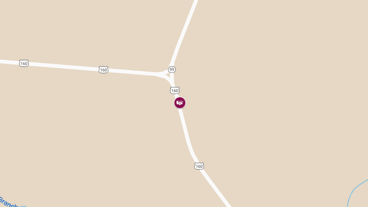 Fatal Rollover Crash on US 160 Near Thomasville