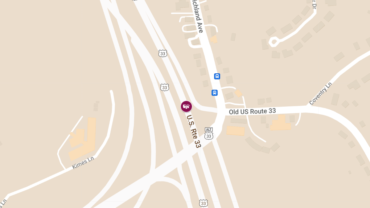 Fatal Tractor-Trailer Crash on U.S. 33 Near U.S. 50 Split