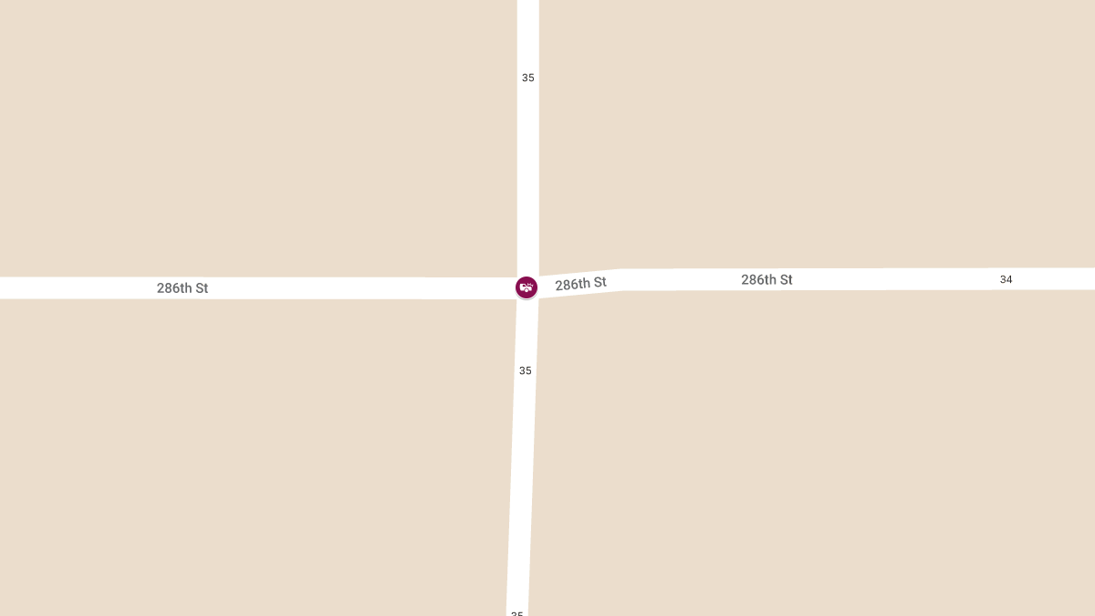 Fatal Two-Vehicle Crash on 350th Ave and 286th St