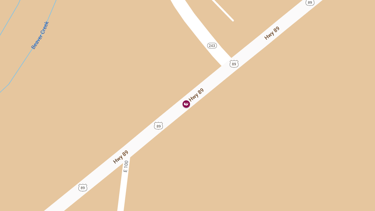 Fatal Two-Vehicle Crash on US 89 Near Milepost 479