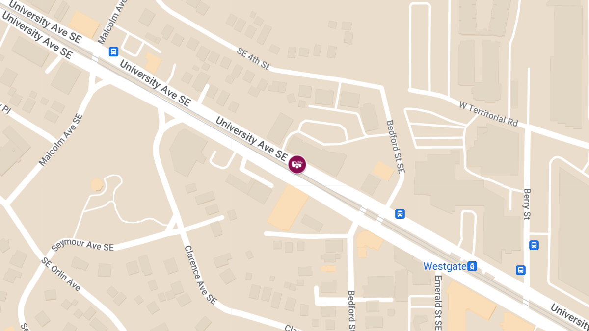 Four-Car Crash with Injuries at 3329 University Ave SE