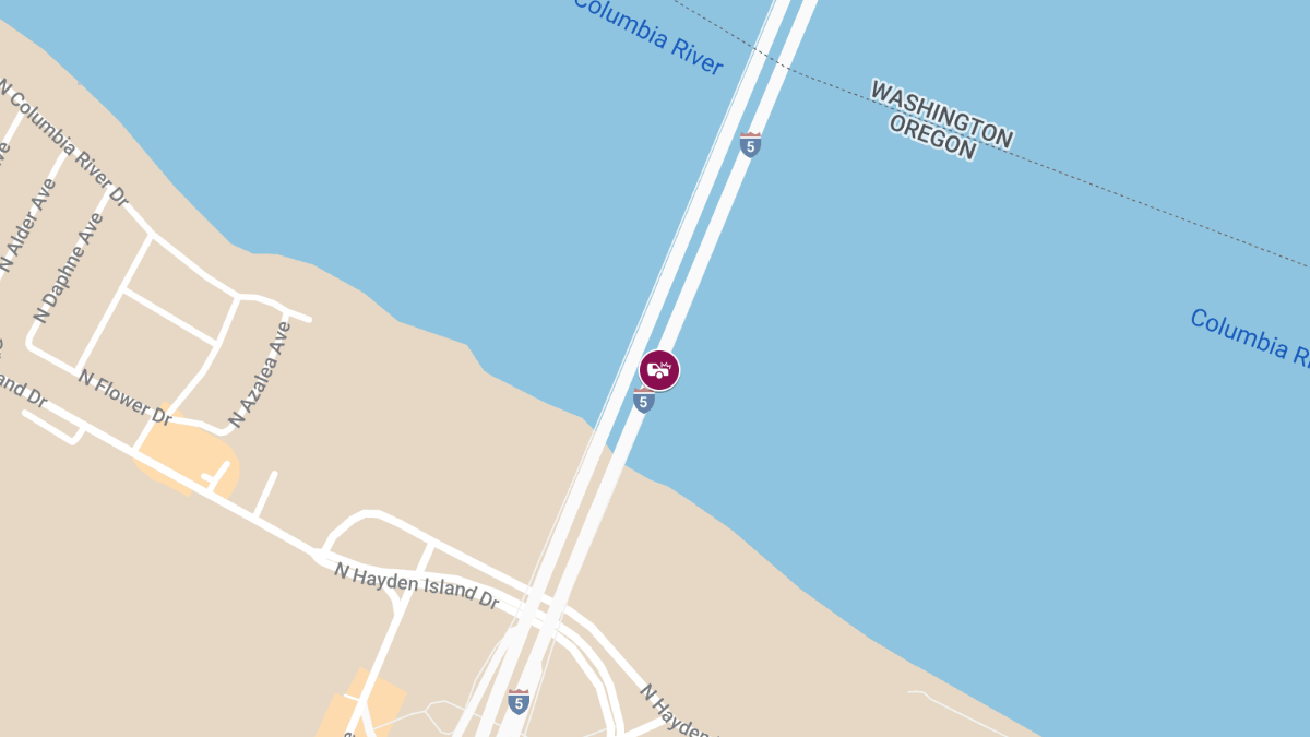 Four Hospitalized After Serious Crash on Interstate Bridge