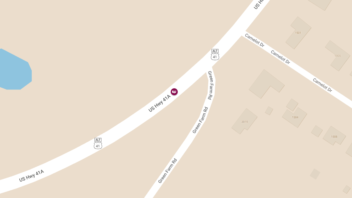 Four Injured in Crash on Hwy 41-A near Cardinal Farms