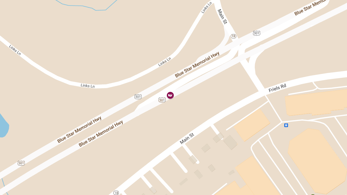 Four Injured in Crash on NB Route 301 Near Outlet Center Drive