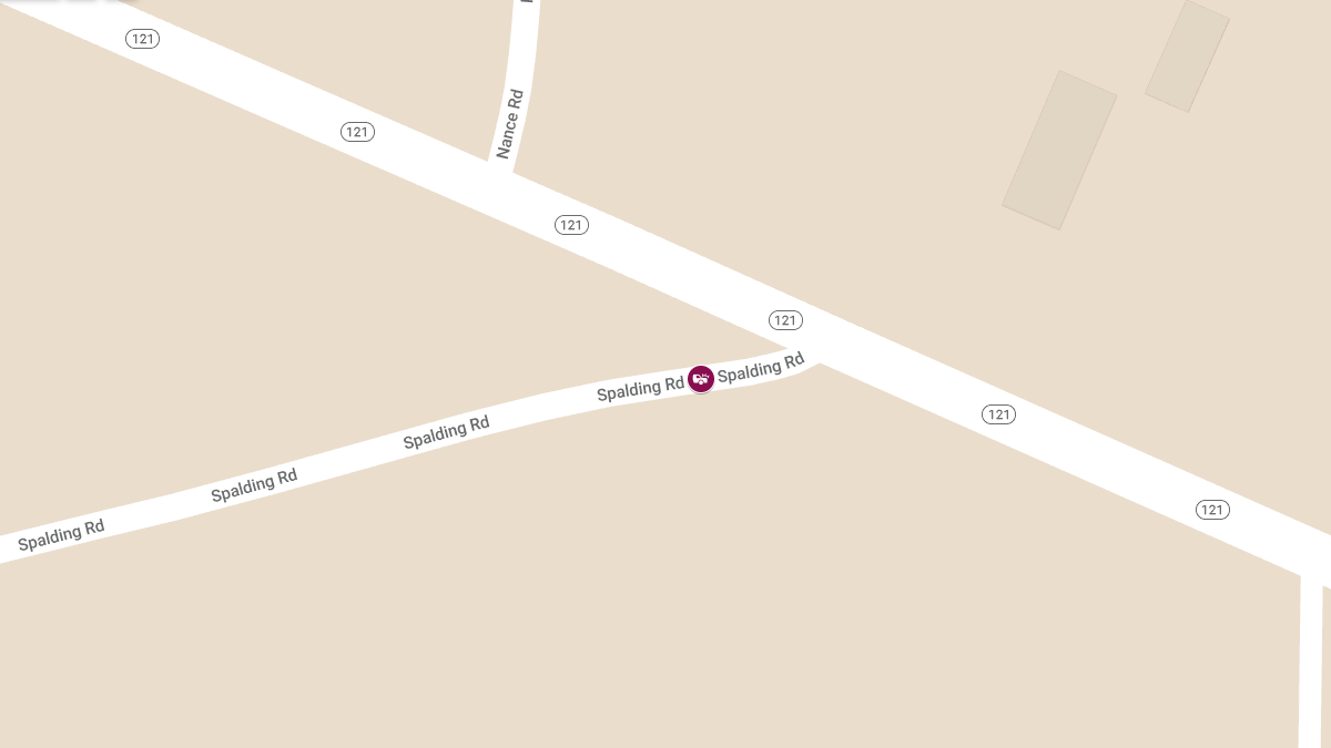 Four Injured in Vehicle Crash on Spalding Rd