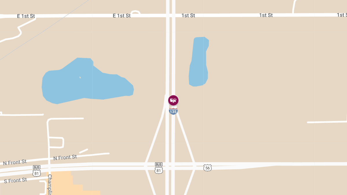 Four Killed in Head-On Crash on I-135 near Bridgeport