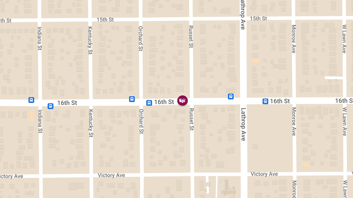 Head-On Collision with Injuries on 16th St