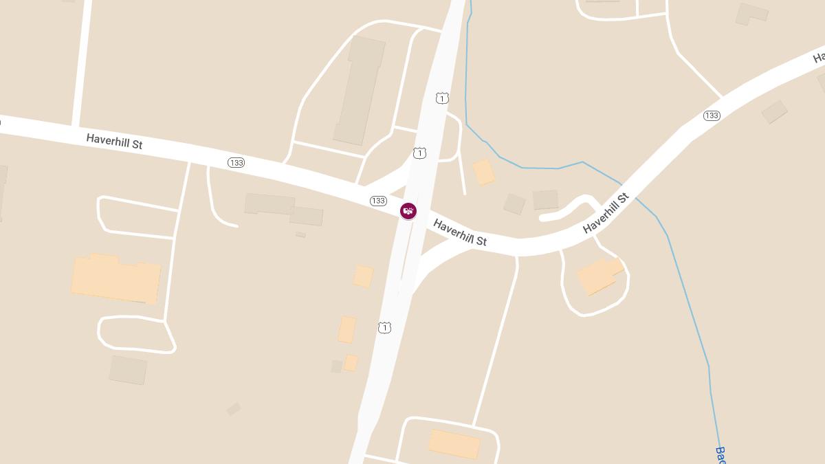 Head-On Collision with Injuries on Route 1 at Haverhill St (Rte 133)