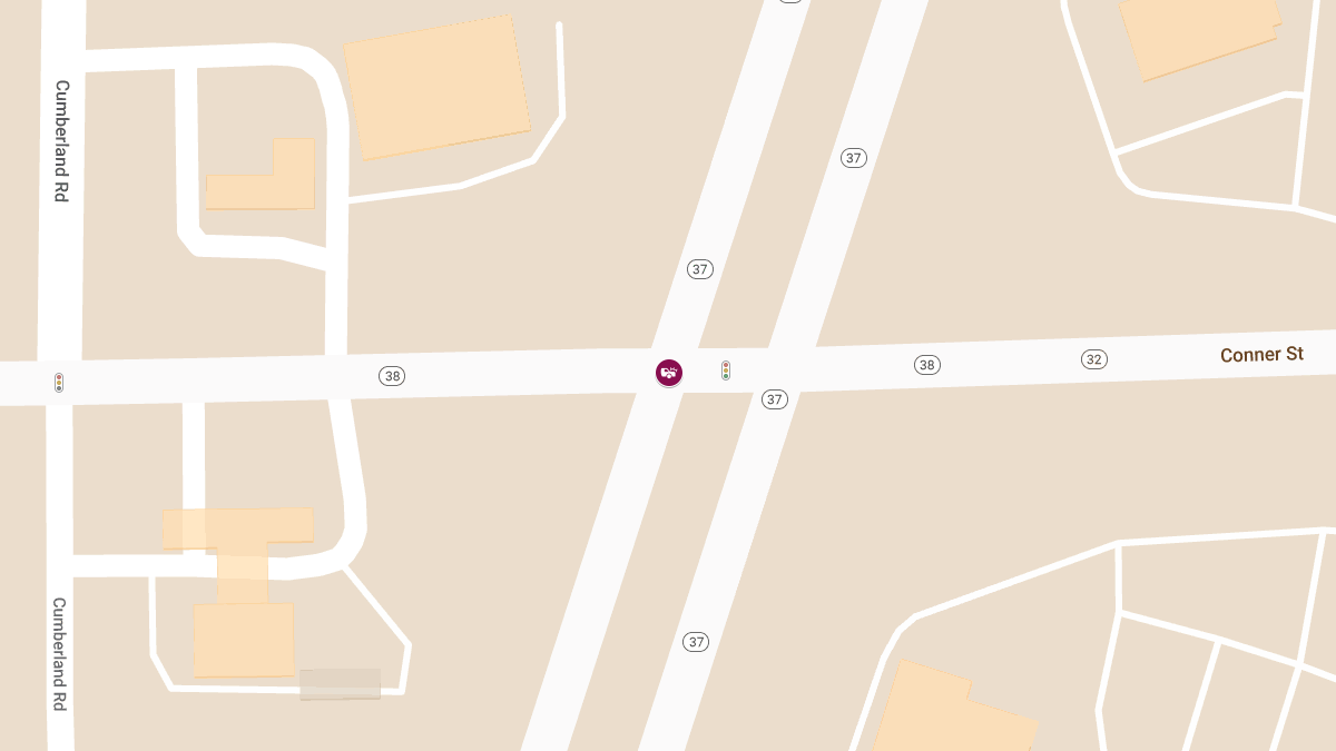 High-Mechanism Accident with Injuries at SR-37 & Conner St