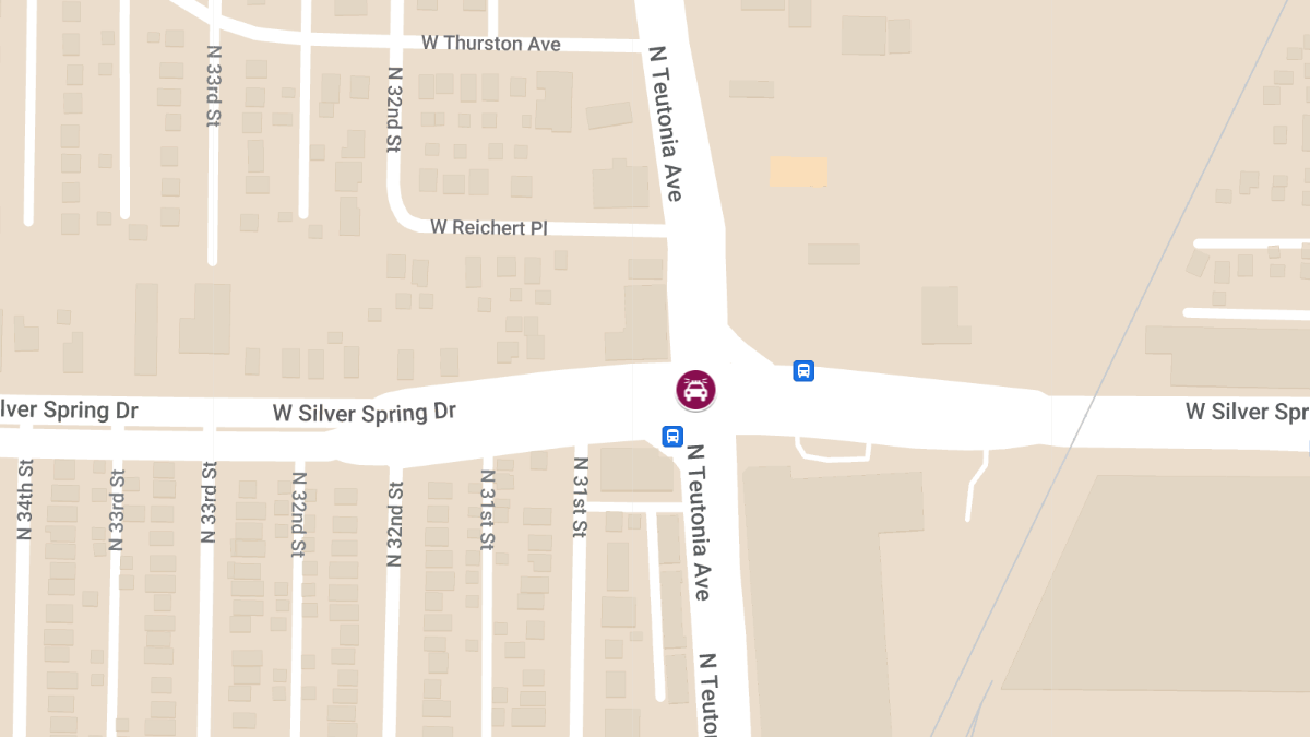 High-Speed Police Chase Ends in Crash at Teutonia & Silver Spring