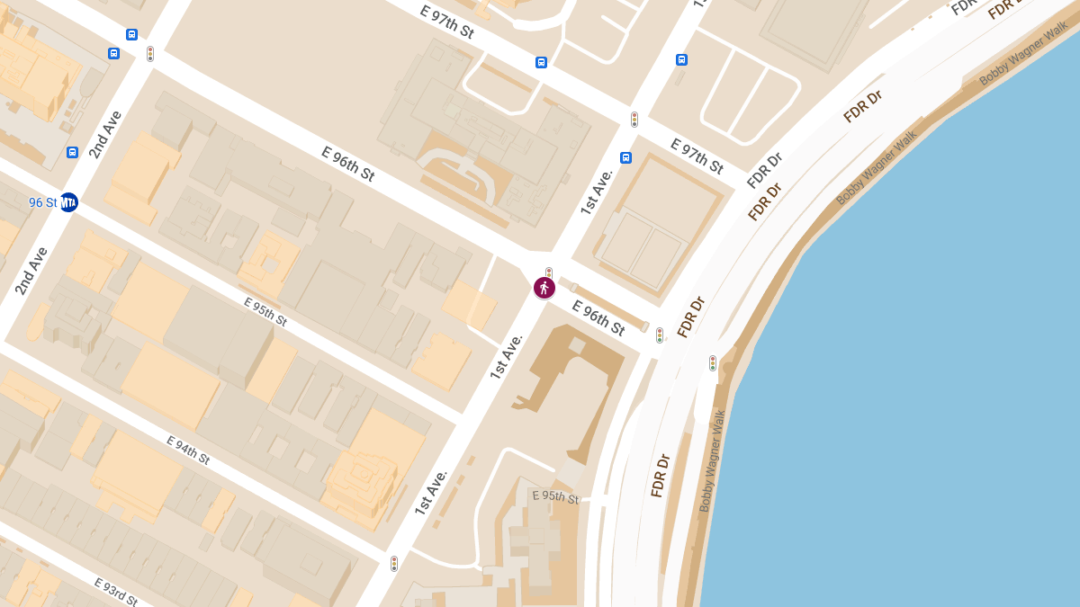 Hit-and-Run Accident With Injuries at E 96th St & 1st Ave