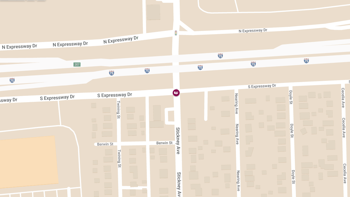 Hit-and-Run Collision With Injuries at N Expressway Dr & Stickney Ave