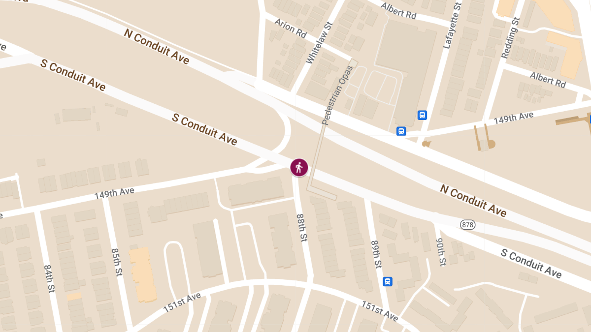 Hit-and-Run Collision With Injuries at S Conduit Ave & 88th St