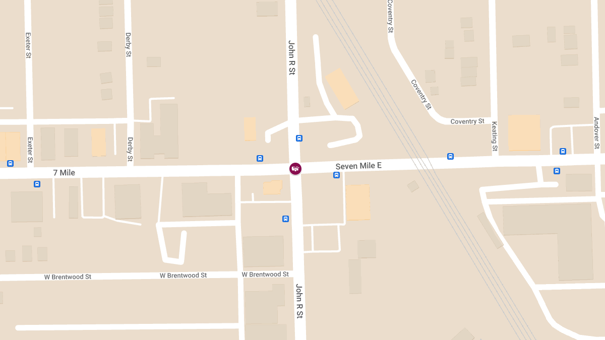 Hit-and-Run Collision at John R St & W 7 Mile Rd