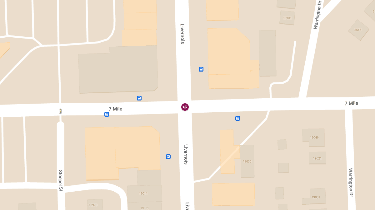 Hit-and-Run Collision at W 7 Mile Rd & Livernois Ave
