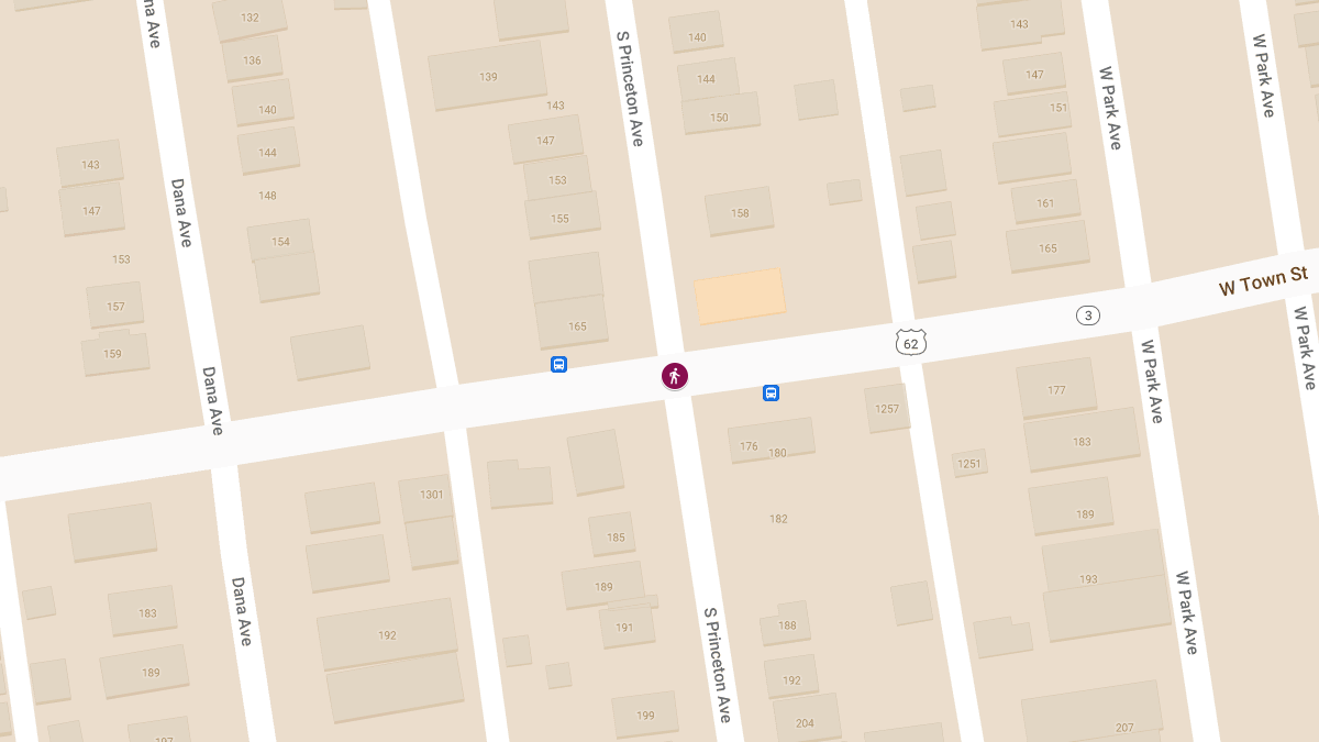 Hit-and-Run Collision with Injuries at S Princeton Ave & W Town St