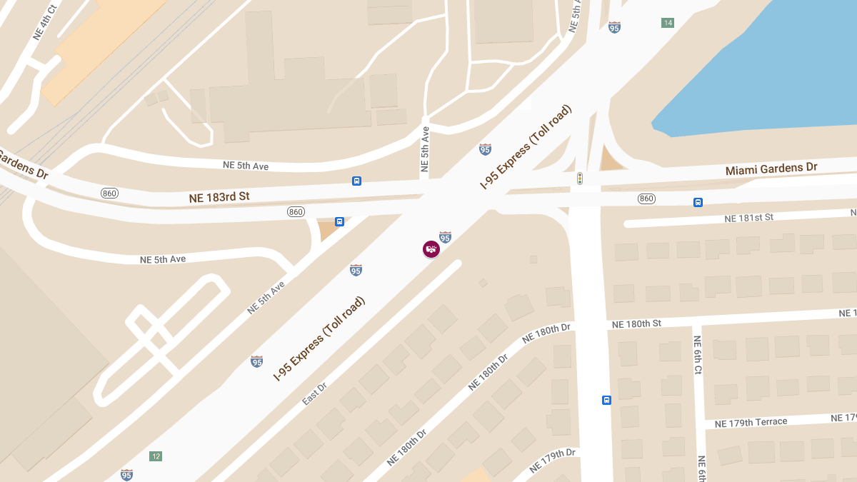 Hit-and-Run Crash with Injuries on I-95 SB near SR-860