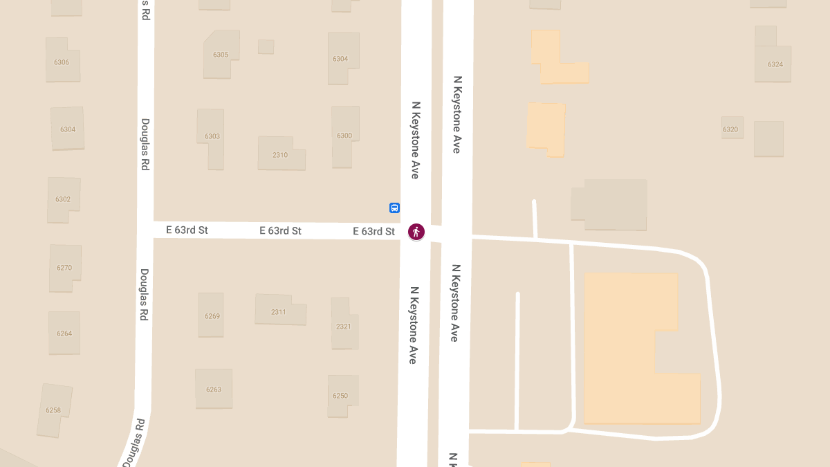 Hit-and-Run Crash with Serious Injury at E 63rd St & N Keystone Ave