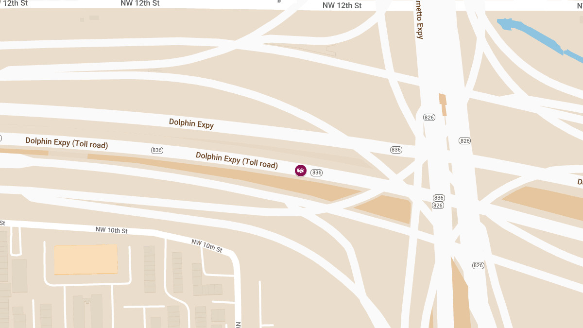 Hit-and-Run with Injuries on SR-836 EB Near NW SR-826