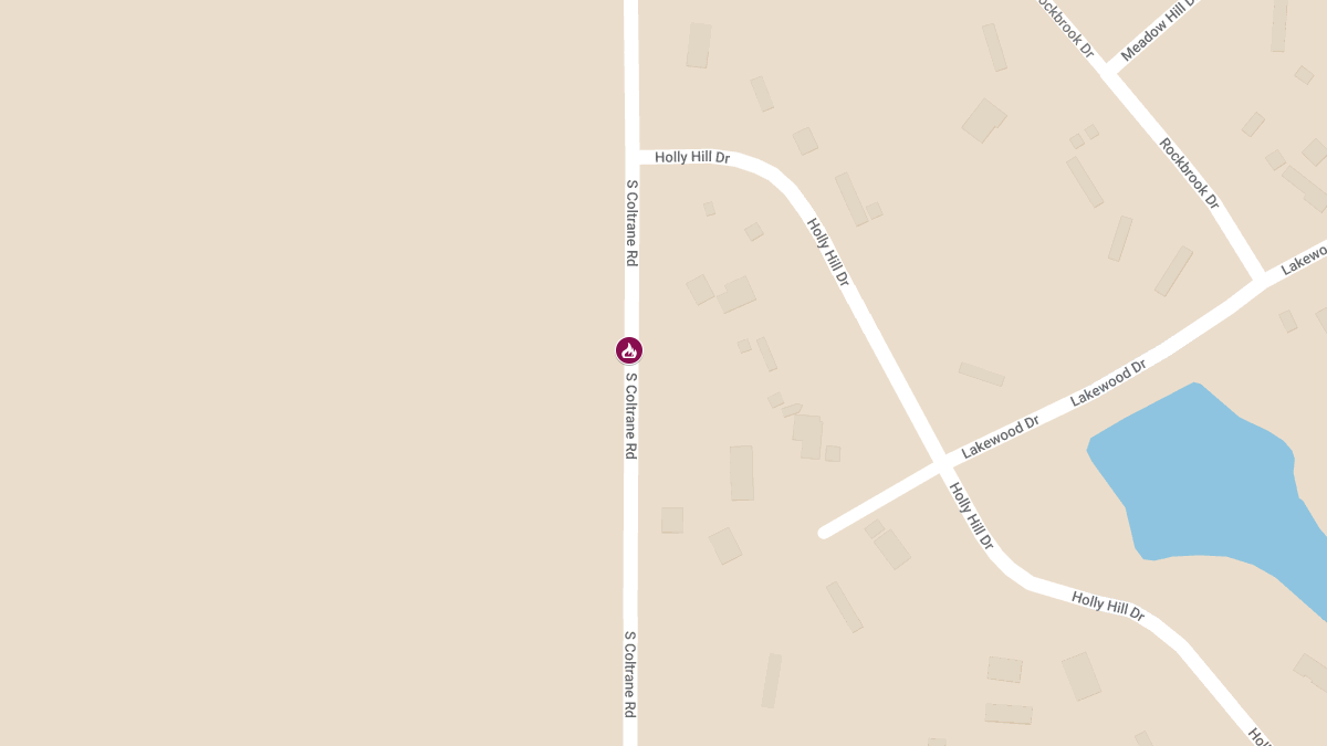 House Fire With Injuries on South Coltrane Rd