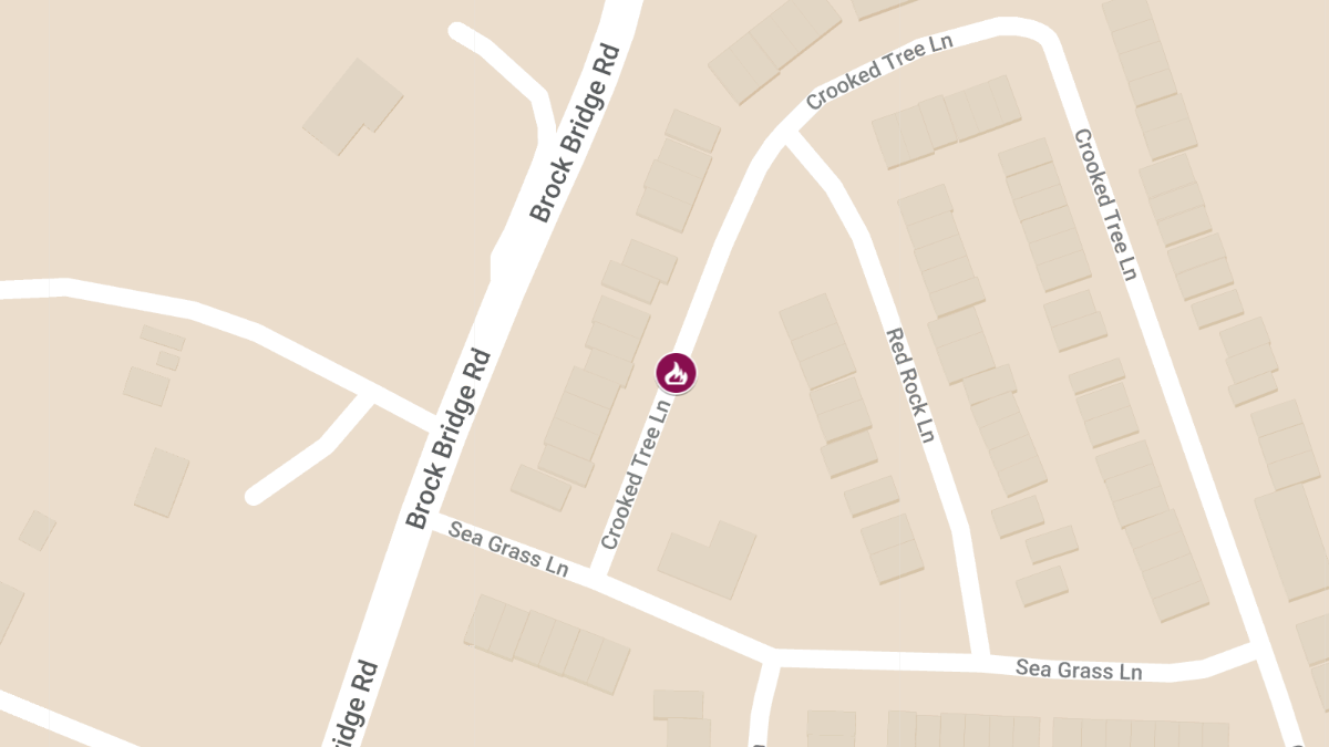 House Fire with Pediatric Injury on Crooked Tree Ln