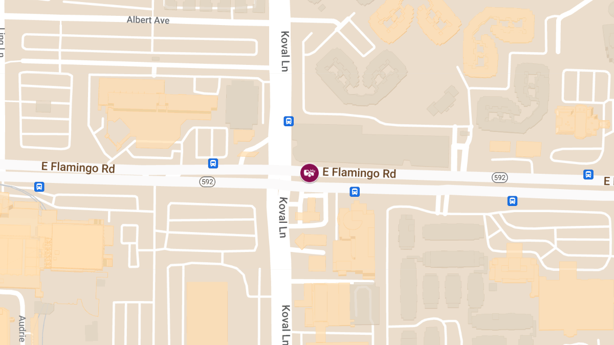 Injures in Accident at 250 E Flamingo Rd