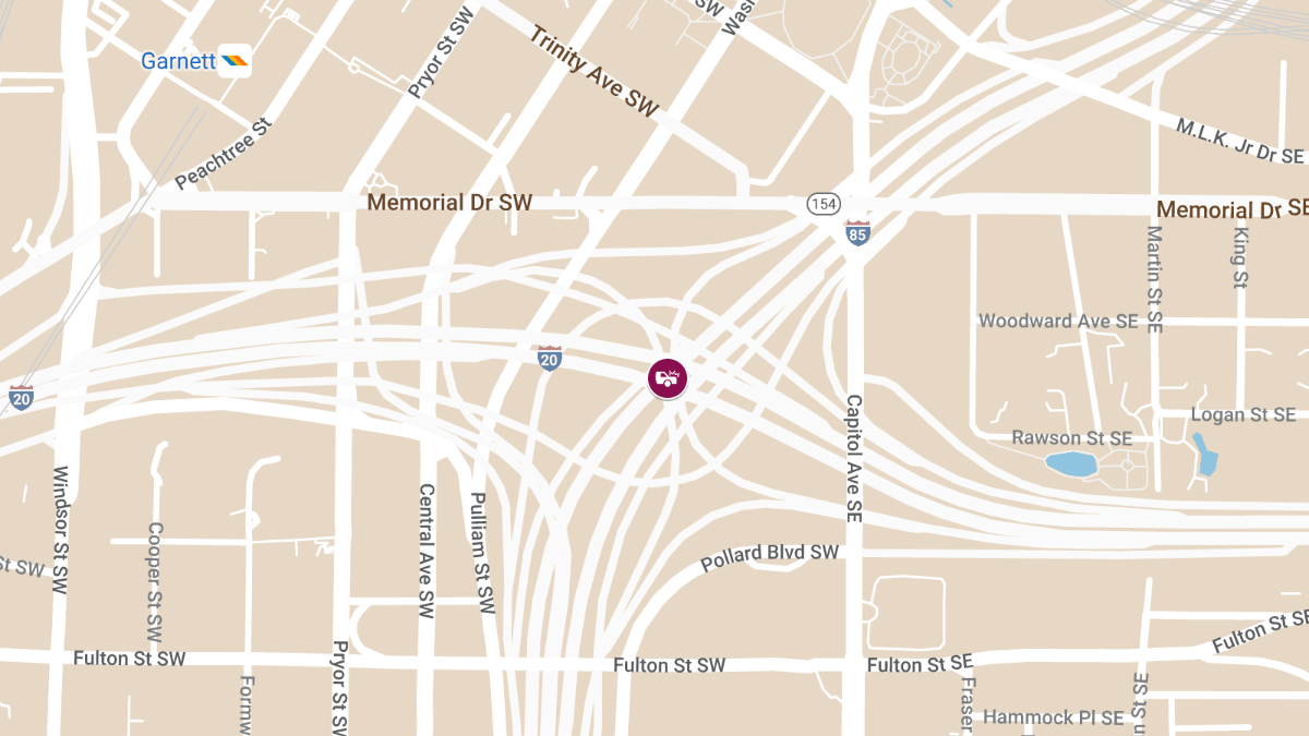 Injuries Reported in Accident at I-20 W & I-75 N