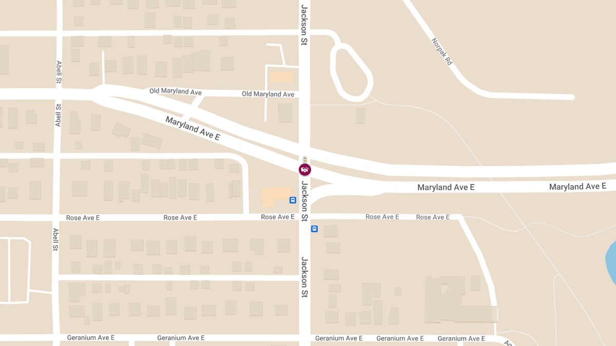 Injuries Reported in Accident at Maryland Ave E & Jackson St