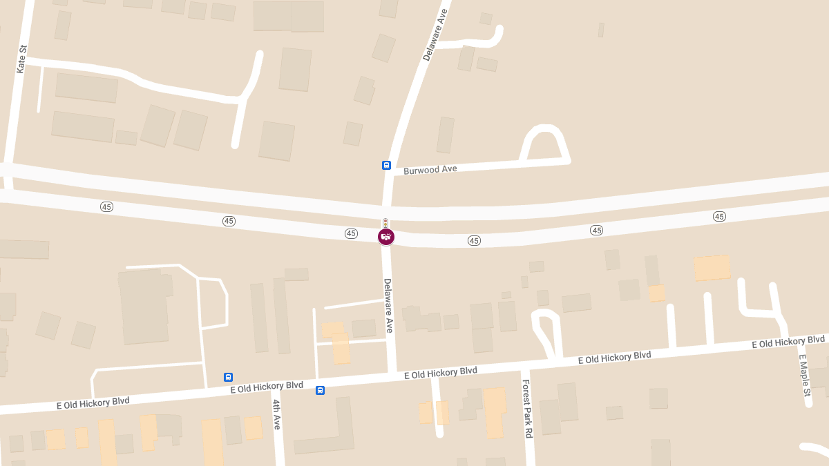 Injuries Reported in Accident at State Rt 45 and Delaware Ave