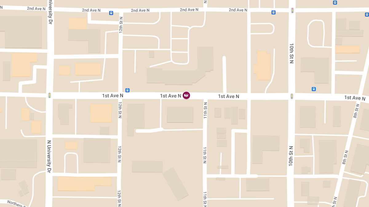 Injuries Reported in Accident on 1st Ave N