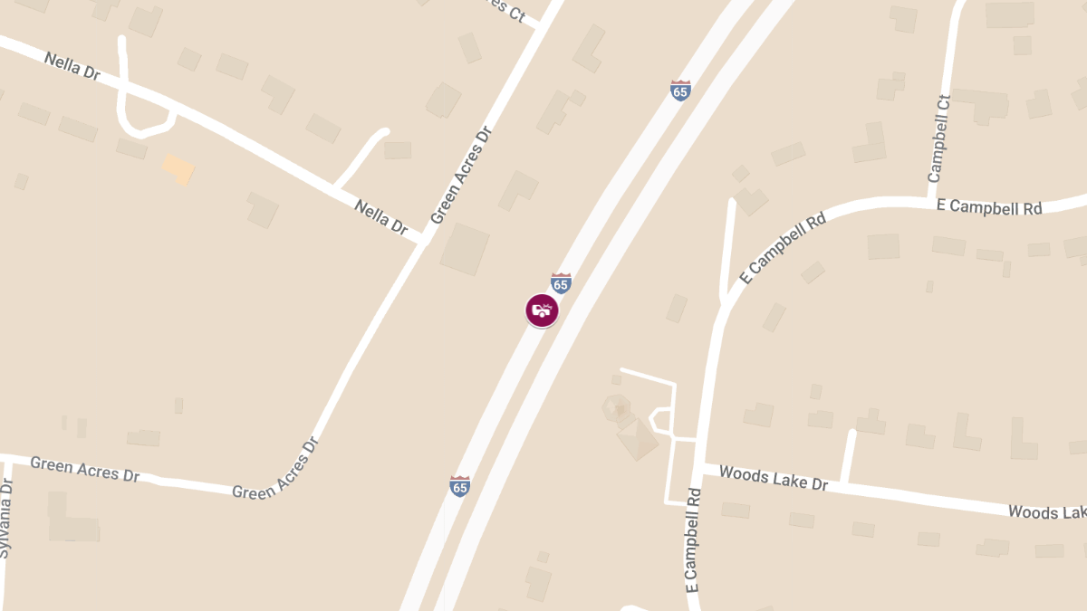 Injuries Reported in Accident on I-65 S at MM 92