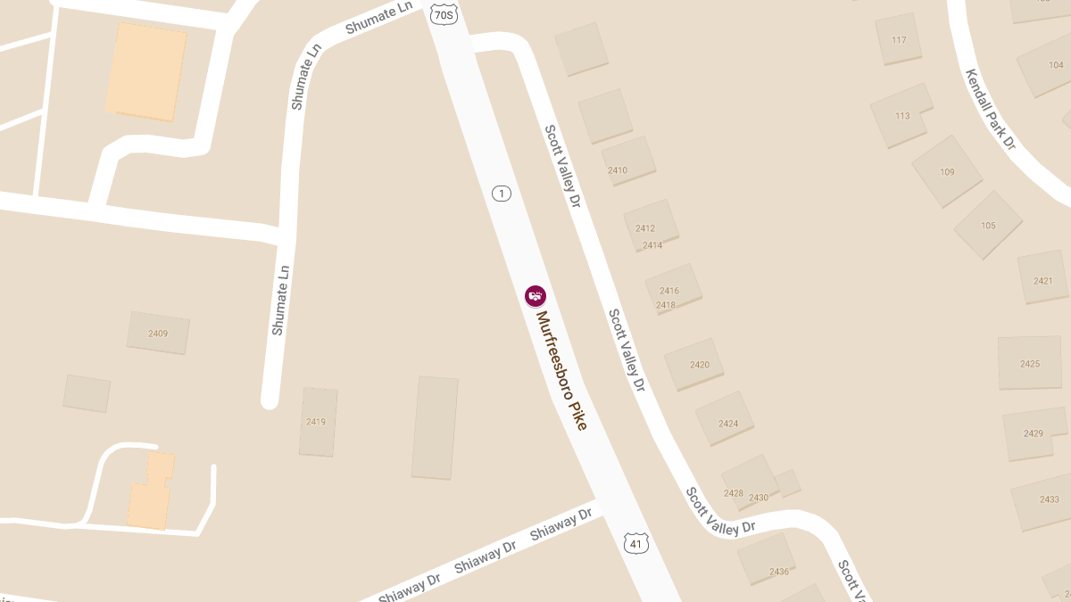 Injuries Reported in Collision at 2301 Murfreesboro Pike