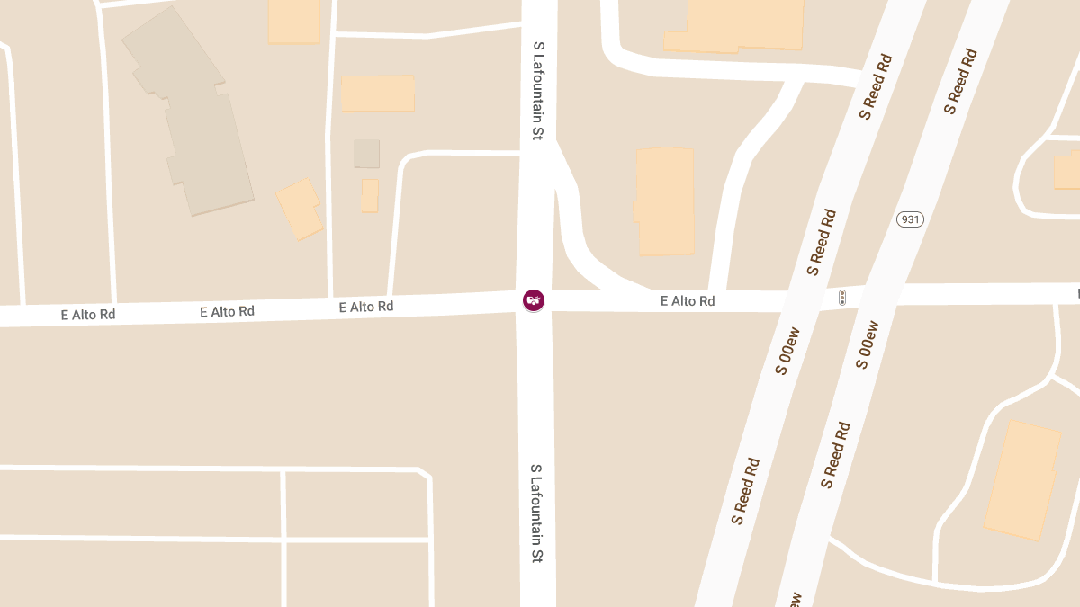 Injuries Reported in Collision at Alto Rd & Lafountain St