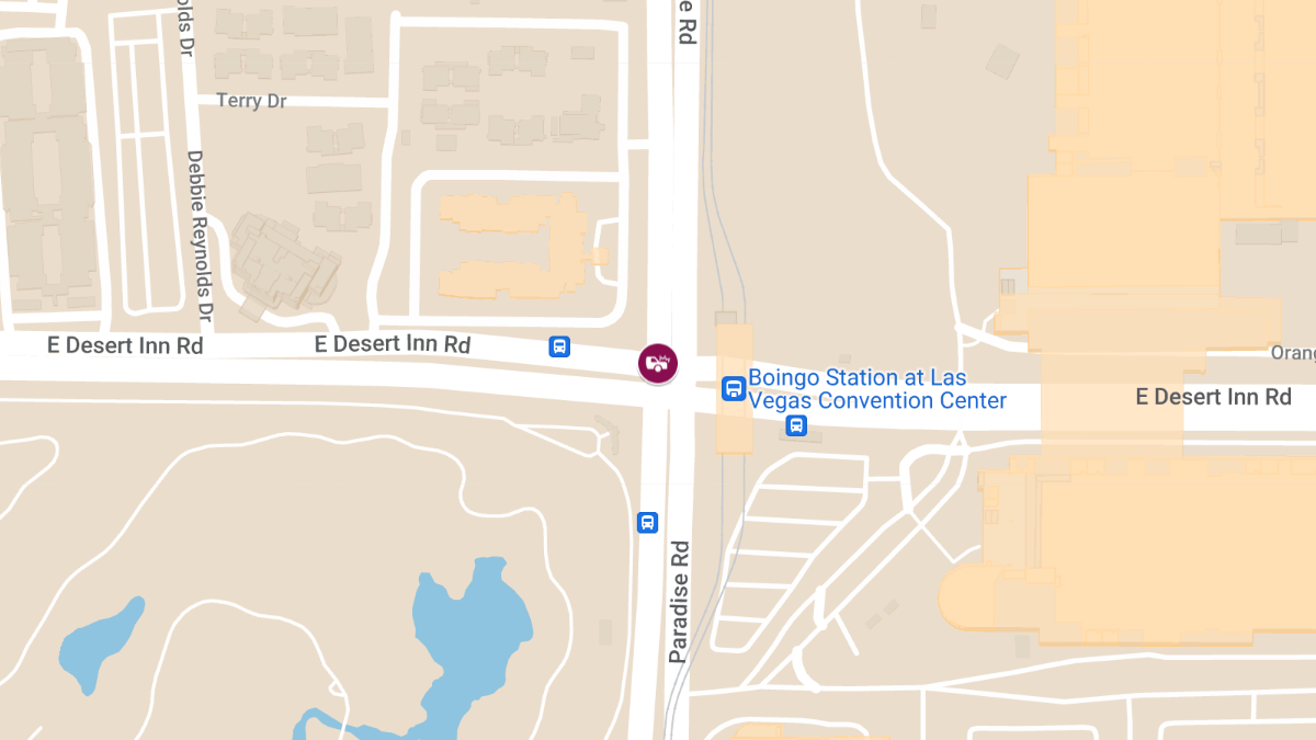 Injuries Reported in Collision at E Desert Inn Rd & Paradise Rd
